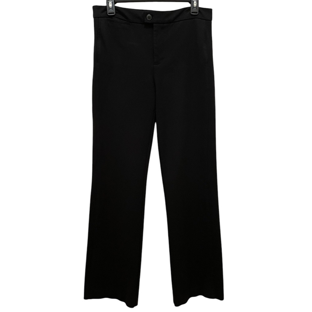 NYDJ Black Classic Lift Tuck Trouser Pant Size 8 Perfect Business Trouser